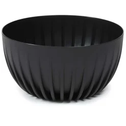 Donica Stripped ECO recykling czarna 30xh16 cm * HowHomely