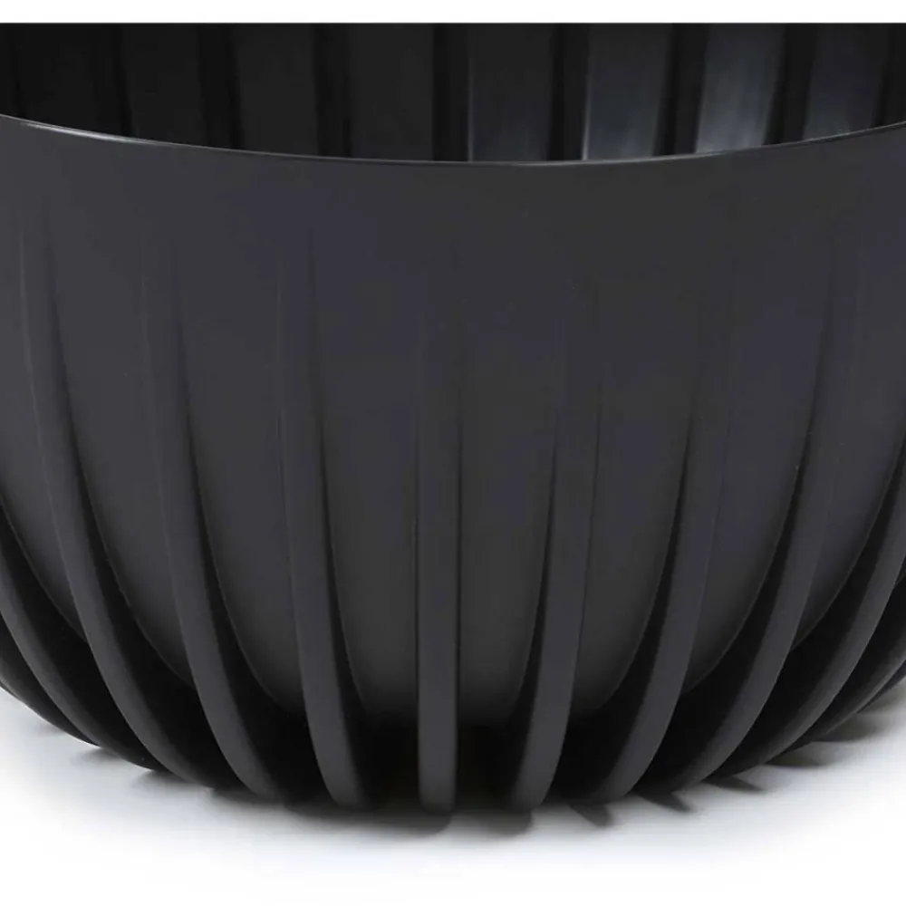 Donica Stripped ECO recykling antracytowa 24xh14 cm * HowHomely Outlet