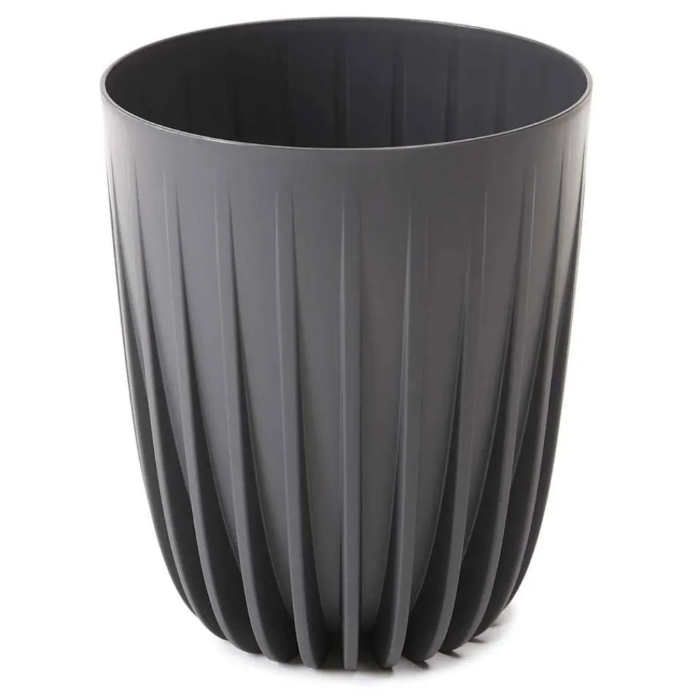 Donica Stripped ECO recykling antracytowa 30xh36 cm * HowHomely Online
