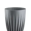 Donica Stripped szara h30x25 cm * HowHomely Discount