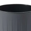 Donica Stripped Wysoka ECO recykling antracytowa 30xh51cm * HowHomely Outlet