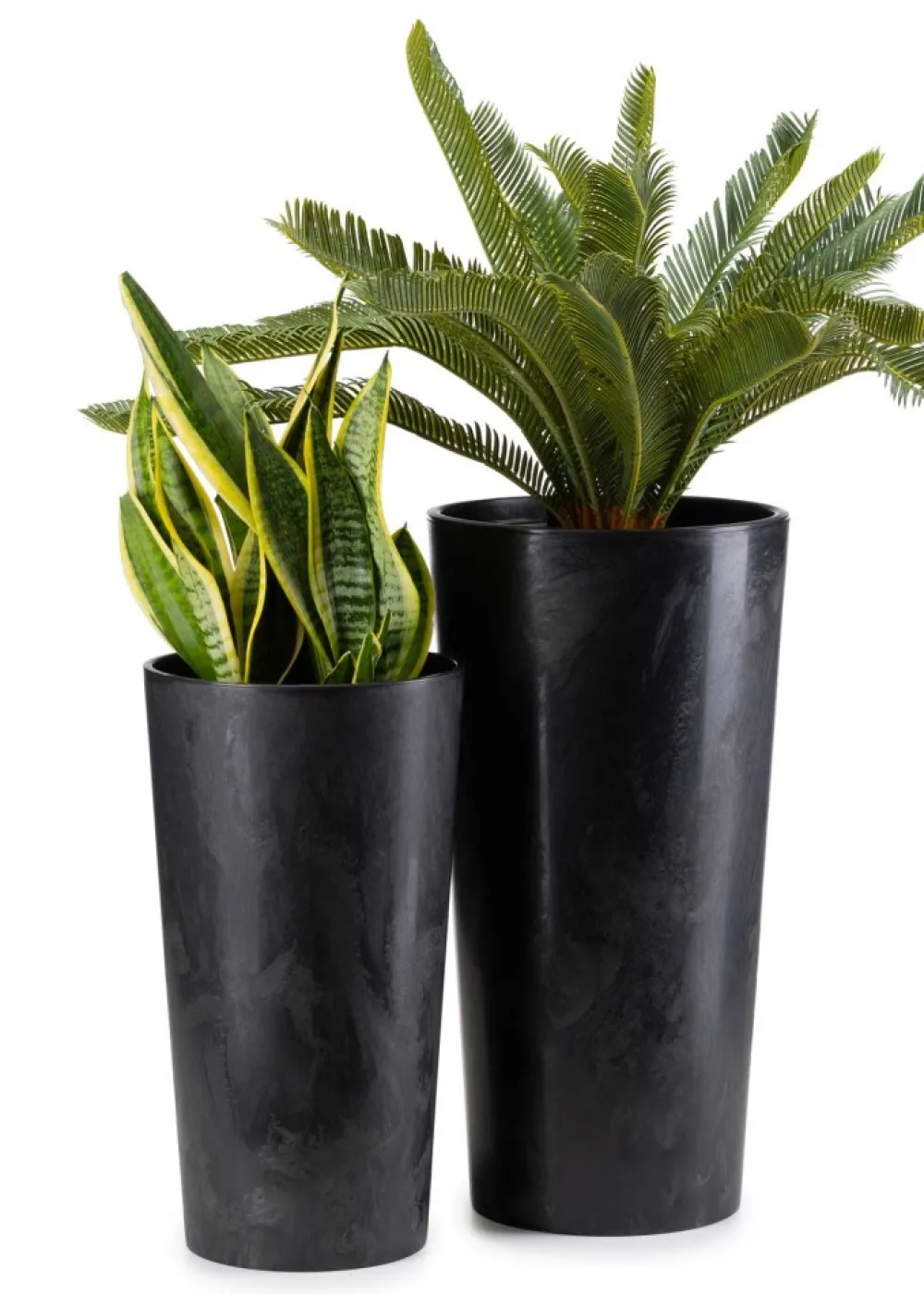 Donica Urbanika Czarny Beton h57x30 cm * HowHomely Online
