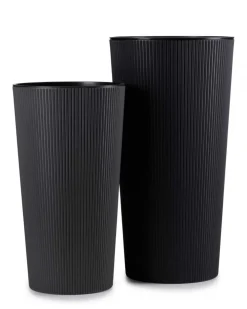 Donica Urbanika ECO czarny h57 cm * HowHomely Outlet