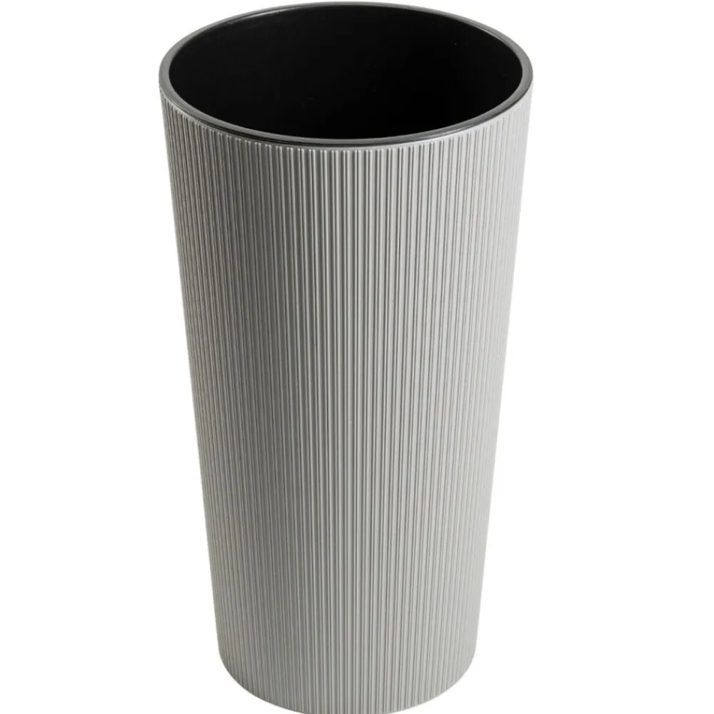 Donica Urbanika ECO wood szary h46,6x25,5 cm * HowHomely Outlet