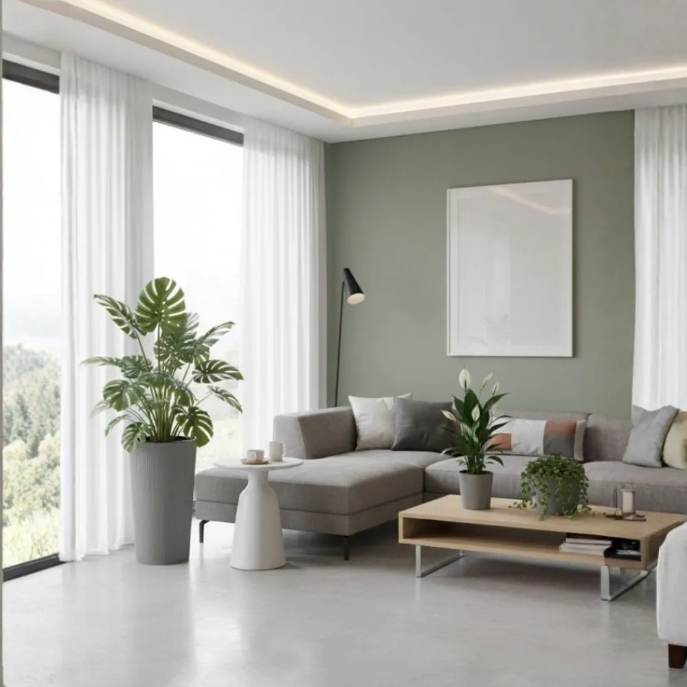 Donica Urbanika ECO wood szary h46,6x25,5 cm * HowHomely Outlet