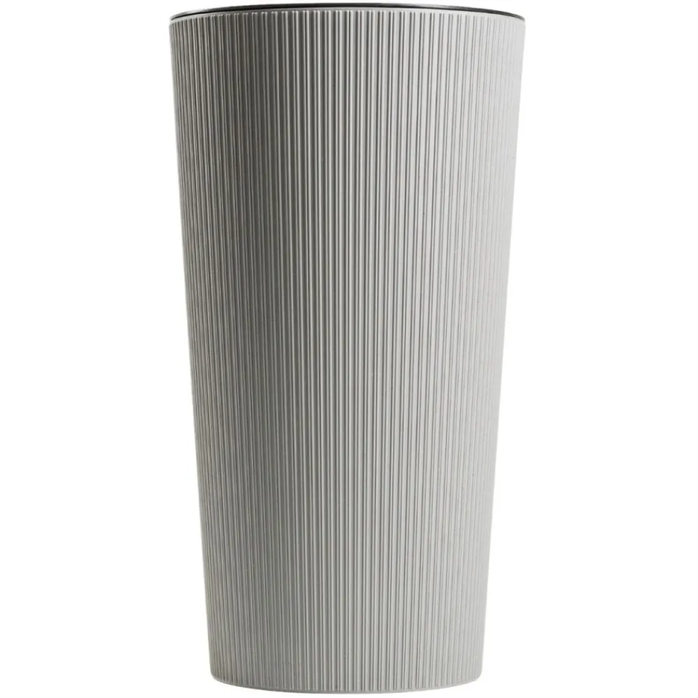 Donica Urbanika ECO wood szary h46,6x25,5 cm * HowHomely Outlet