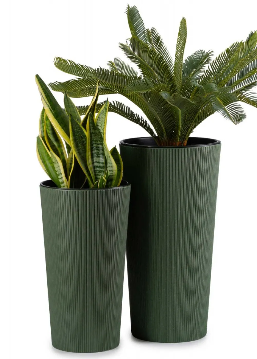 Donica Urbanika ECO wood zielony h57 cm * HowHomely Hot