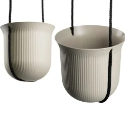 Donica wisząca AERA HANG recykling beż 17,9 cm * HowHomely Discount