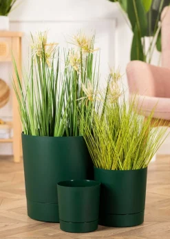 Donica z podstawką Azalea awokado 22 cm * HowHomely Sale