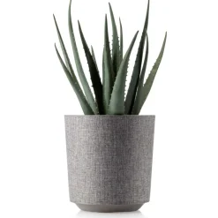 Doniczka Aloe Texelle taupe h20x19,5 cm