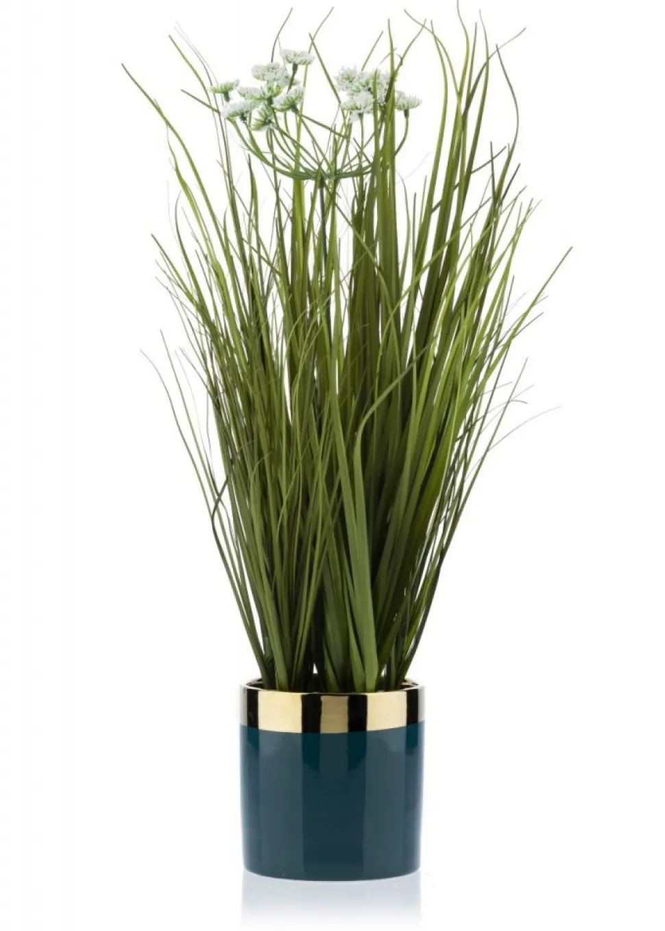 Doniczka Cindy Green Gold 11 cm zielona