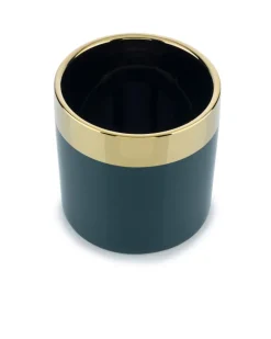 Doniczka Cindy Green Gold 11 cm zielona