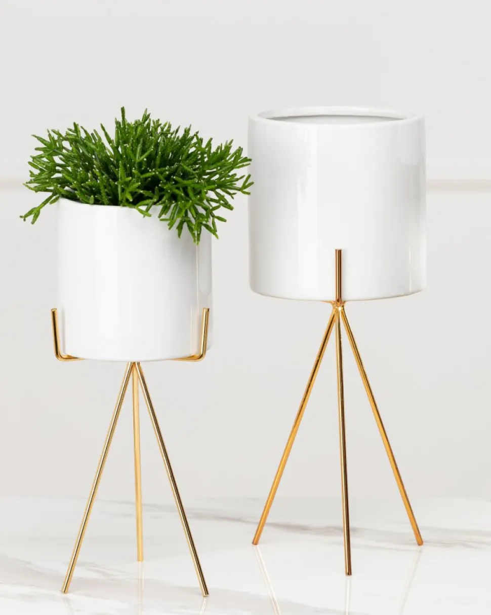 Doniczka Emma White 28 cm