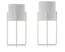 Doniczka Florri White 23,5 cm
