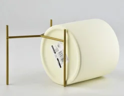 Doniczka na stojaku Neva Basic Beige