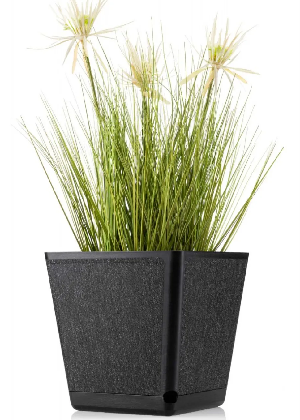 Doniczka Pilea Texelle czarna h24x24 cm