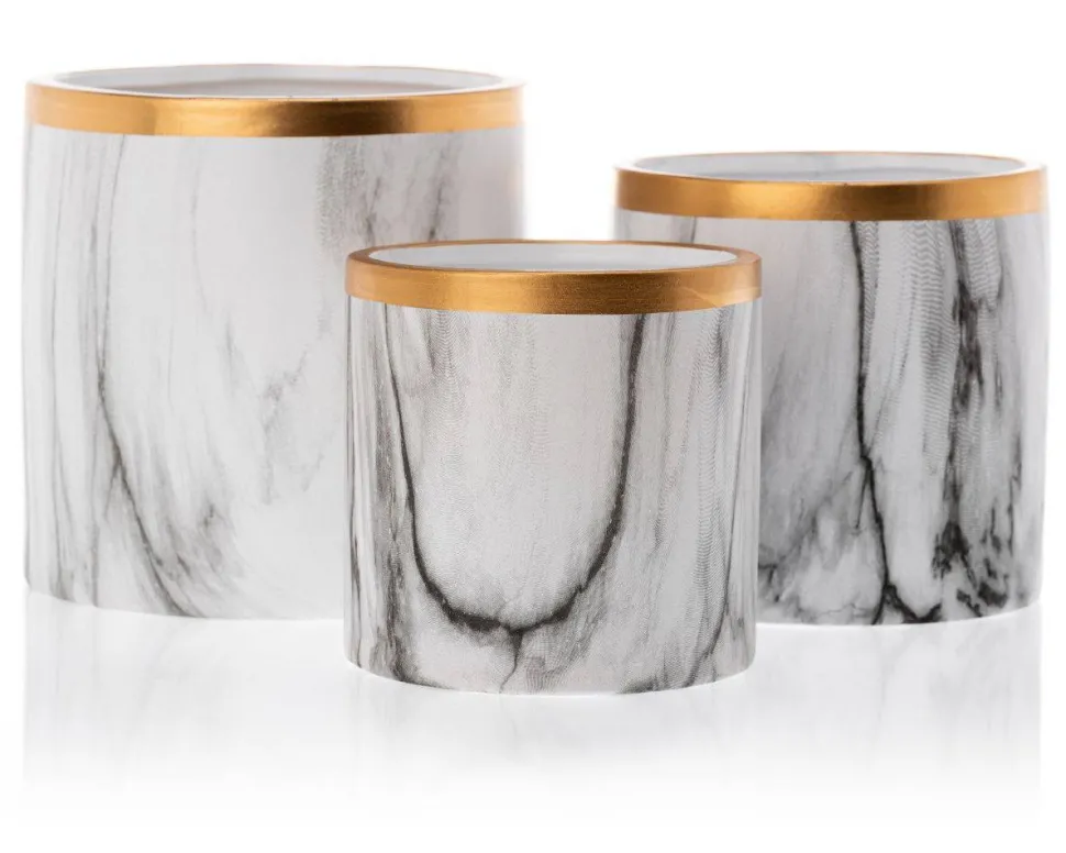 Doniczka Sona Marbling 13 cm