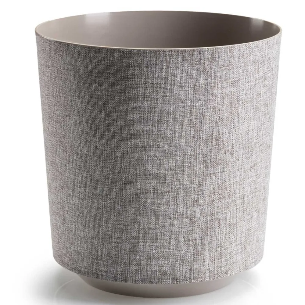 Doniczka Aloe Texelle taupe h27x25,4 cm * HowHomely Hot