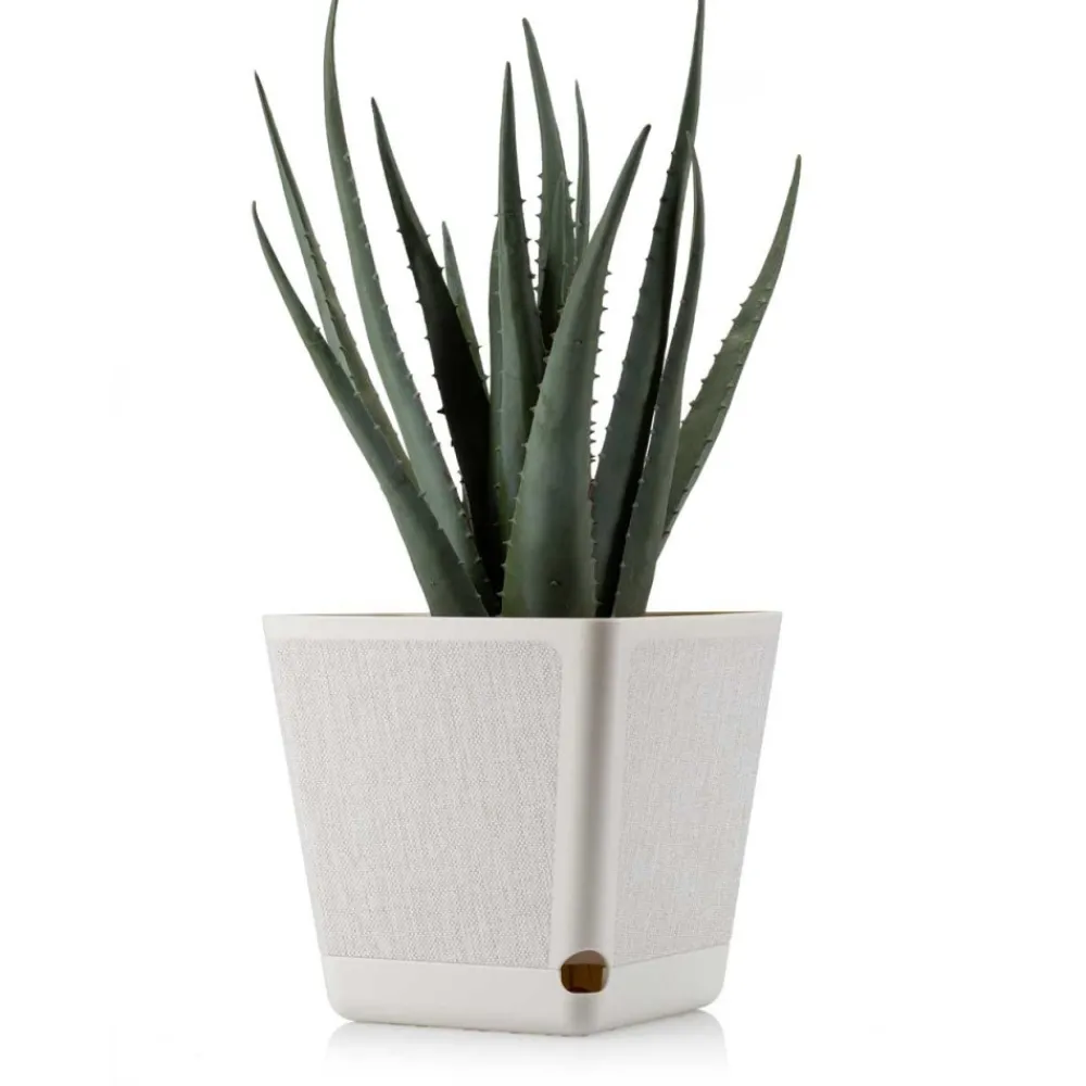 Doniczka Pilea Texelle kremowy h30x30 cm * HowHomely Best