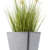 Doniczka Pilea Texelle szara h24x24 cm * HowHomely Best