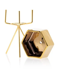 Doniczka Sashi Gold 16,5 cm * HowHomely Discount