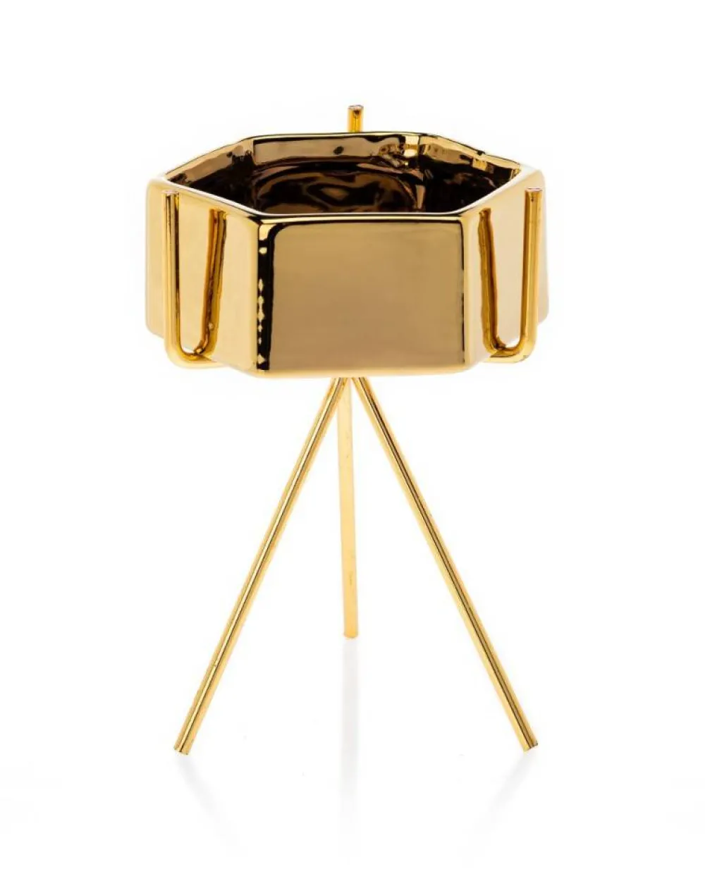 Doniczka Sashi Gold 16,5 cm * HowHomely Discount
