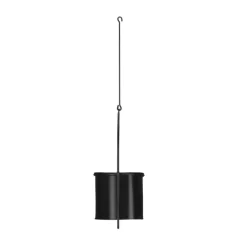 Doniczka wisząca czarna metalowa * Esschert Design Sale
