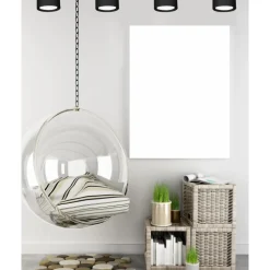 Downlight nowoczesny czarny spot LED