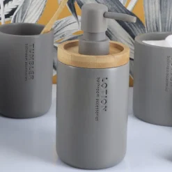 Dozownik na mydło Loudis Grey 280 ml