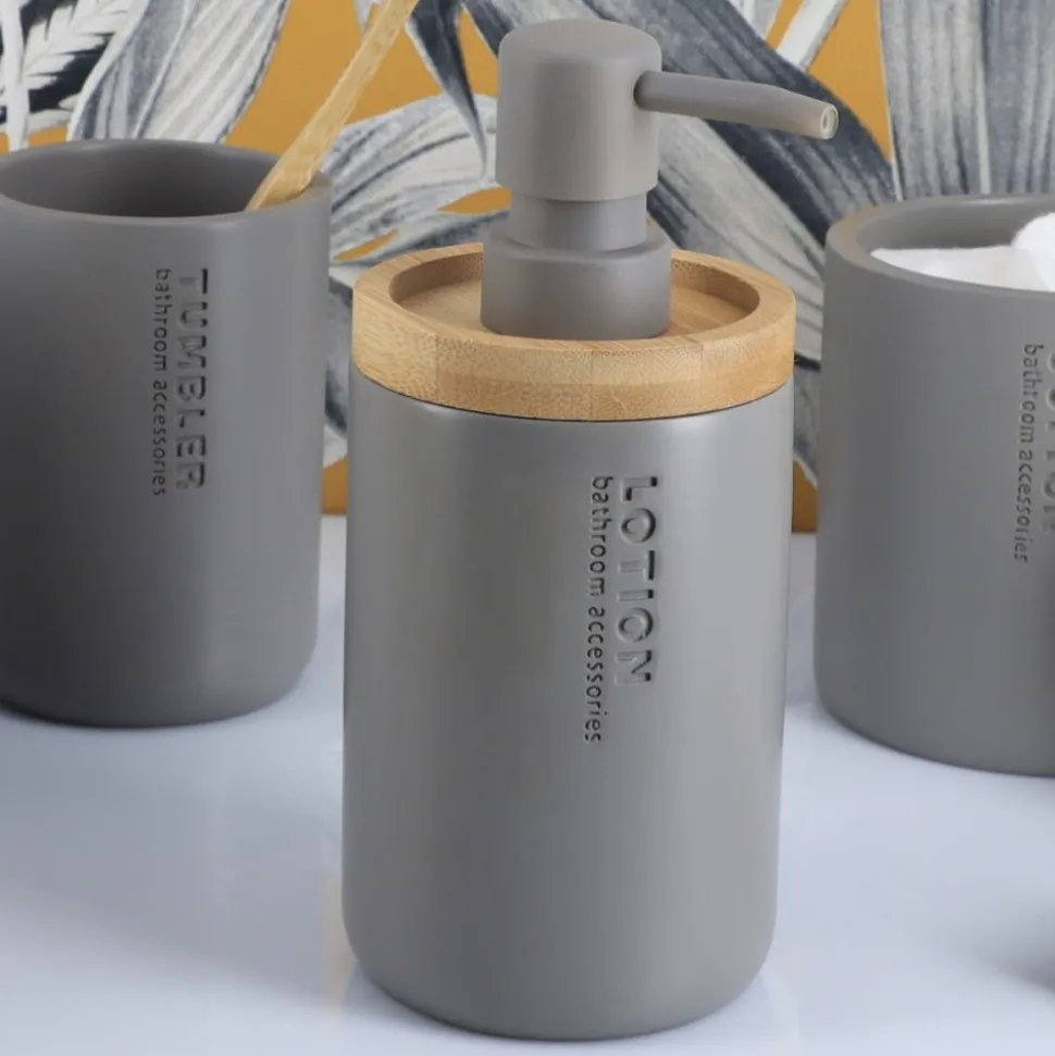 Dozownik na mydło Loudis Grey 280 ml