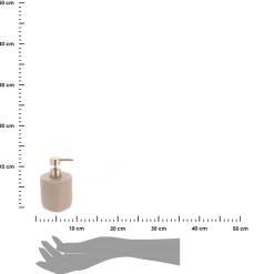 Dozownik na mydło 400ml beżowy Neil