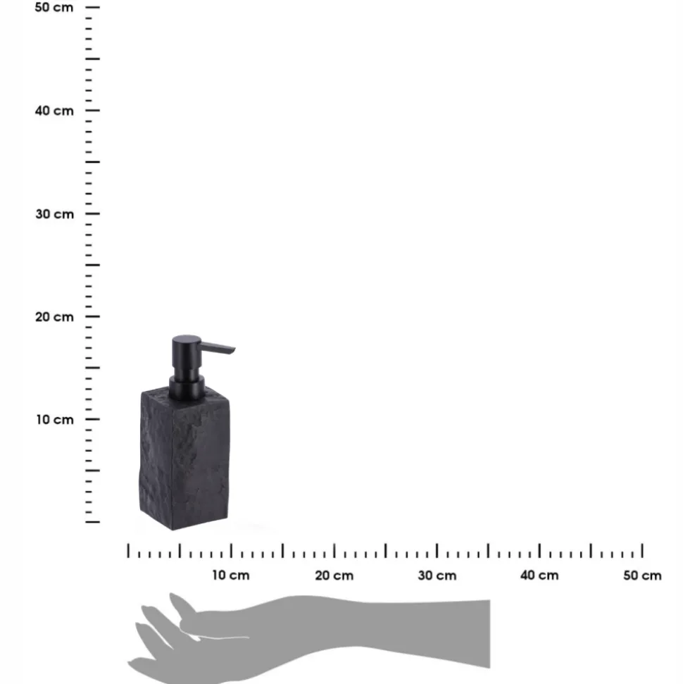 Dozownik na mydło 260ml Matty czarny