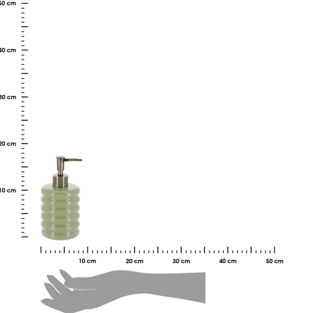Dozownik łazienkowy 400ml Olive zielony * TENDANCE