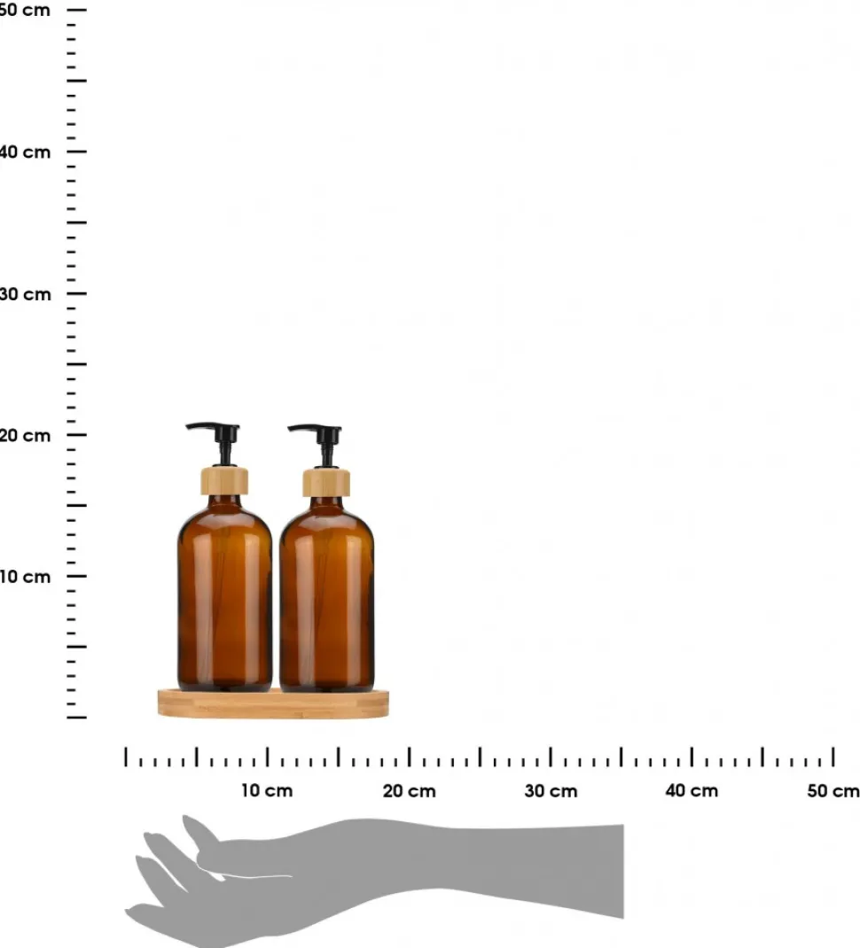 Dozowniki na płyn i mydło 500 ml