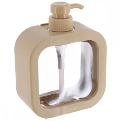 Dozownik na mydło beżowy 500 ML Creamy * TENDANCE Discount