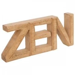 Drewniana dekoracja Zen