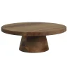Drewniana patera na ciasto NATURAL SLICE * HowHomely Clearance