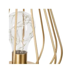 Druciana lampka LED z żarówką 17 cm