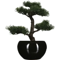 Drzewko bonsai w czarnej doniczce 36 cm