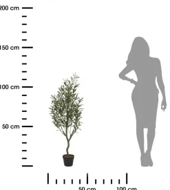 Drzewko oliwne sztuczne Toscana – 120 cm