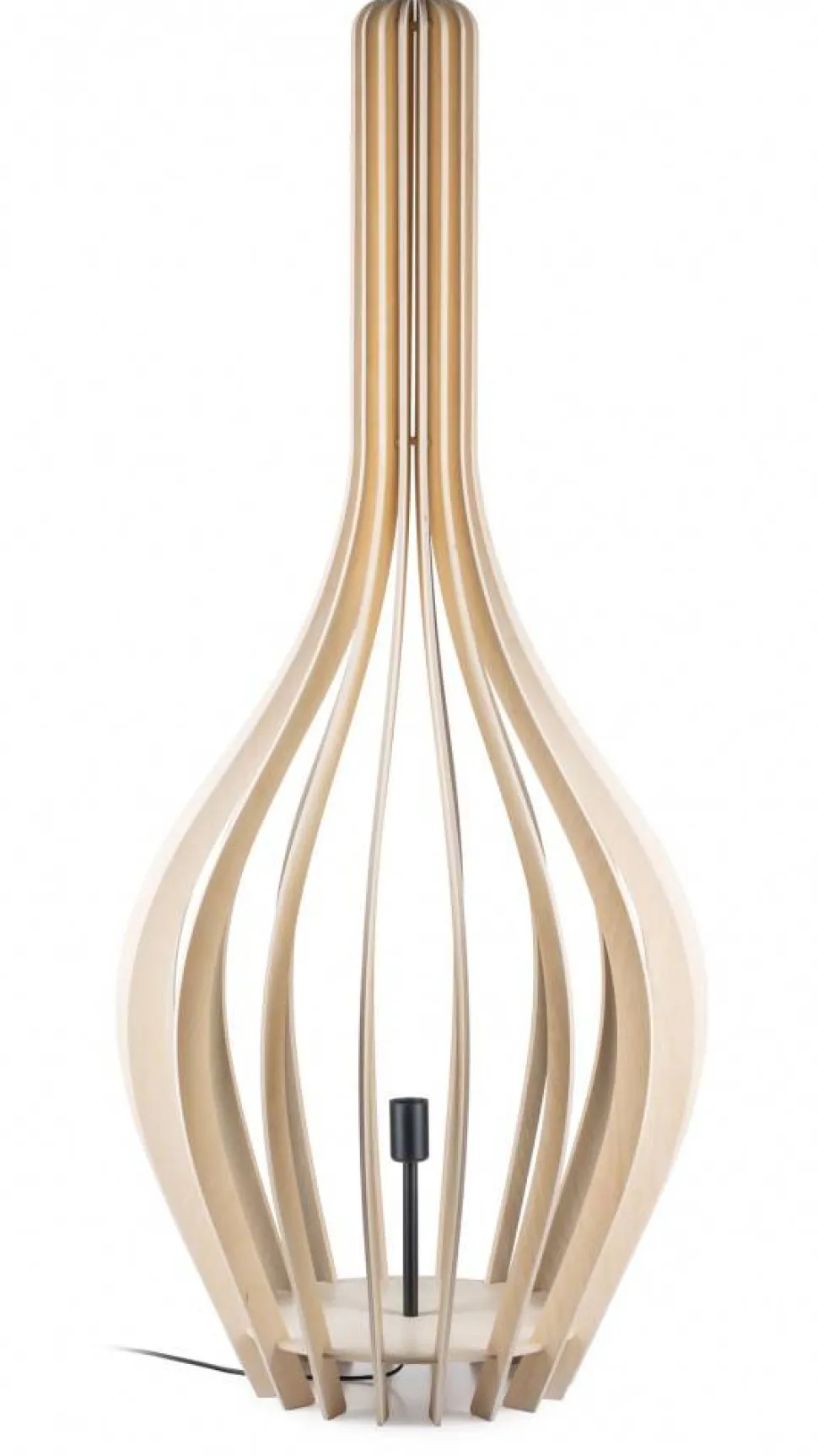 Duża lampa stojąca PLYWOOD 148 cm BOHO