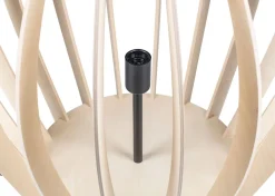 Duża lampa stojąca PLYWOOD 148 cm BOHO
