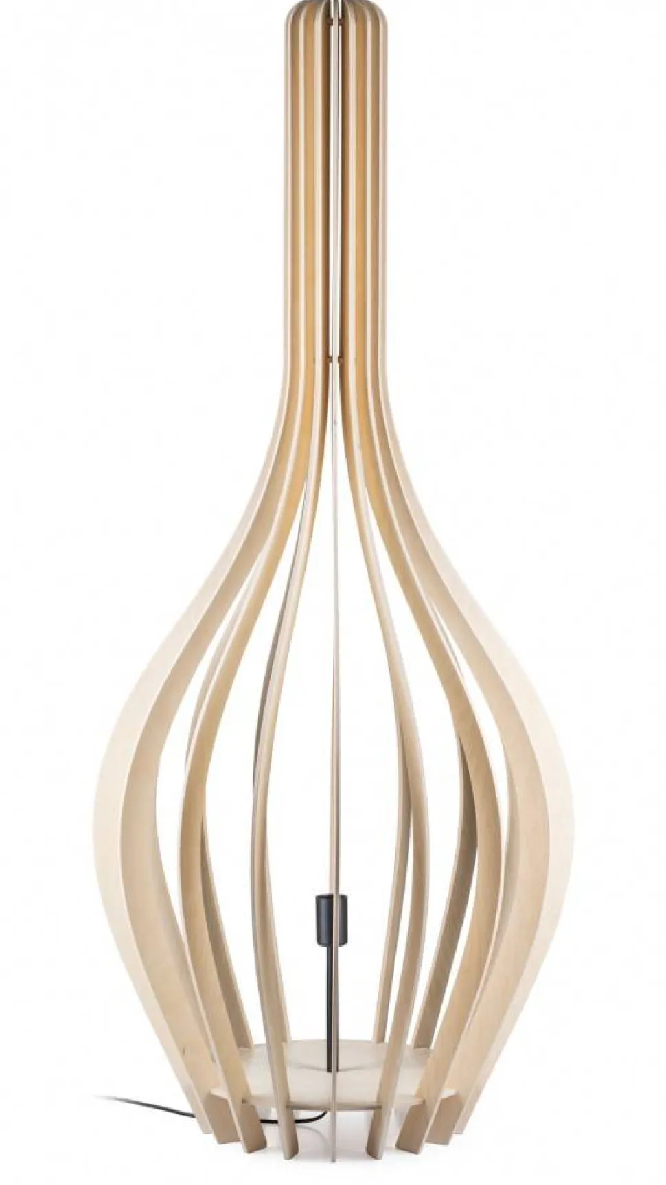 Duża lampa stojąca PLYWOOD 148 cm BOHO