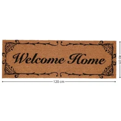 Duża wycieraczka wejściowa Welcome Home 120x40 cm