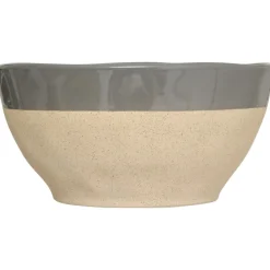 Duża miska z ceramiki Kate 720 ml szara * Secret de Gourmet Clearance