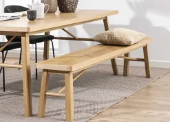 Długa ławka dębowa 200 cm Galway * Actona Online