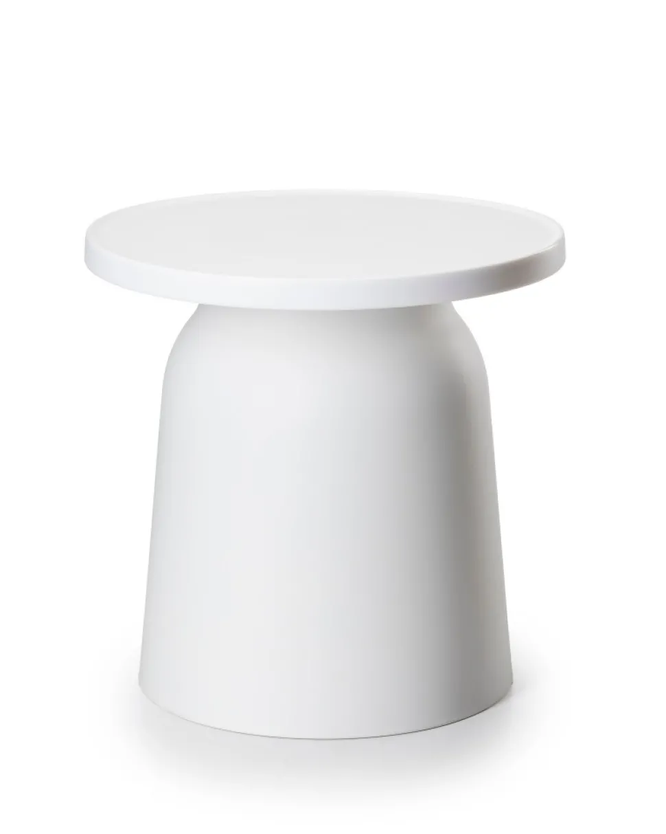 Dwa minimalistyczne stoliki OTTO białe