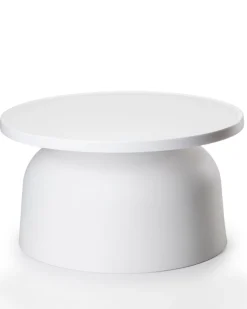 Dwa minimalistyczne stoliki OTTO białe