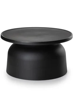 Dwa minimalistyczne stoliki OTTO czarne * HowHomely Discount