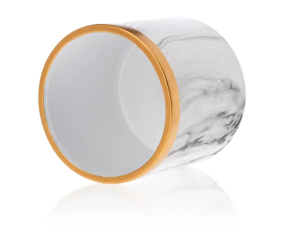 Dwie doniczki Sona Marbling 11 i 13 cm * HowHomely Online